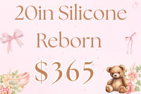 Hendrix Silicone Baby Doll Reborn 20in approx 6.5lbs