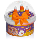 Candy Corn Frosting Butter Slime