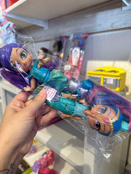 Shimmer & Shine 2-Dolls w/elephant