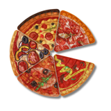 Pizza Pop It Stress Relief Fidget Kids Toy