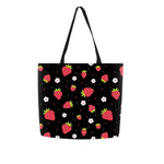 blk  Strawberries tote rts