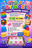 7/11 Fidget trading event in store ticket admission choose your time slot