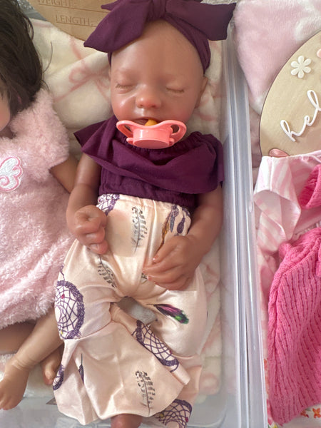 Ariel Silicone Baby Doll Reborn 16in
