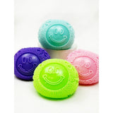 fuzzy smile face stress ball
