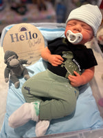 Hendrix Silicone Baby Doll Reborn 20in approx 6.5lbs