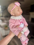 Savannah 18in Cloth/Vinyl baby w/outfit