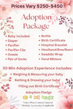 Jordan fair Skin Tone Full Silicone newborn  Boy 19-20in 6/7lbs open mouth tat 10 days