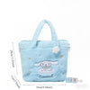 fuzzy sanrio handbag