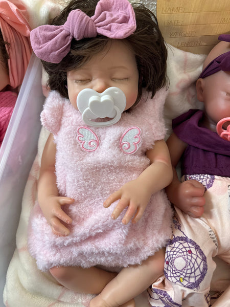 Jean Silicone Baby Doll Reborn 16in