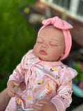 Belle 17in Cloth/Vinyl baby w/outfit