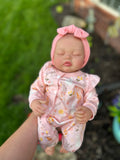 Belle 17in Cloth/Vinyl baby w/outfit