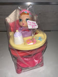 Mini baby w/high chair