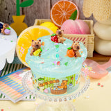 Capybara Fruit Spa Slime