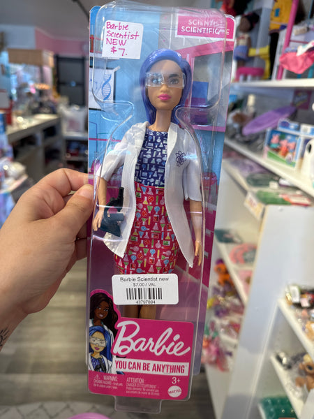 Barbie scientist new