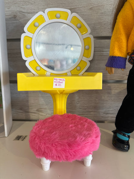 AG Vanity w/stool
