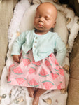 Luna Silicone Baby Doll Reborn 20in approx 6.5lbs