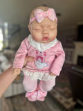 Savannah 18in Cloth/Vinyl baby w/outfit
