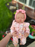 Belle 17in Cloth/Vinyl baby w/outfit