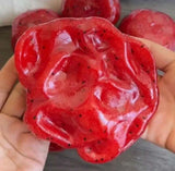 Molded watermelon slush