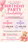 REBORN ADOPTION BIRTHDAY PARTY IN STORE: SCHEDULE HERE