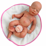 River CUSTOM PAINTED SKIN BLOTCHING NEWBORN , Full Silicone 19-20in approx 7.5lbs open mouth Choose gender/choose hair color tat 10 days