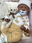 Teddy bear reborn plush bear