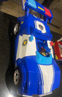 Chase Larger Than Life Movie Transforming Vehicle w/sounds
