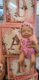 Faith: Micro Preemie 13” approx 2.5lbs. Full Body Silicone w/Open mouth