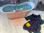 Our Generation Doll Bathtub w/Robe & Accessories