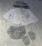 5pc Grey Newborn Set