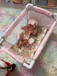 Pack n Play w/Berrenguer Baby and accessories