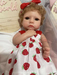 12”-14” 3pc Doll Outfit strawberry- Val