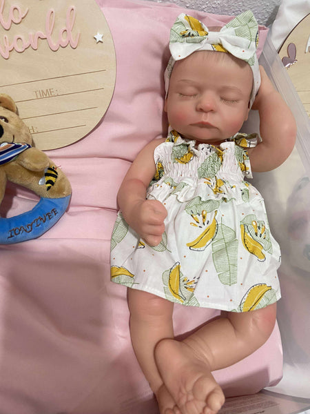 Lainey Silicone Baby Doll Reborn 16in