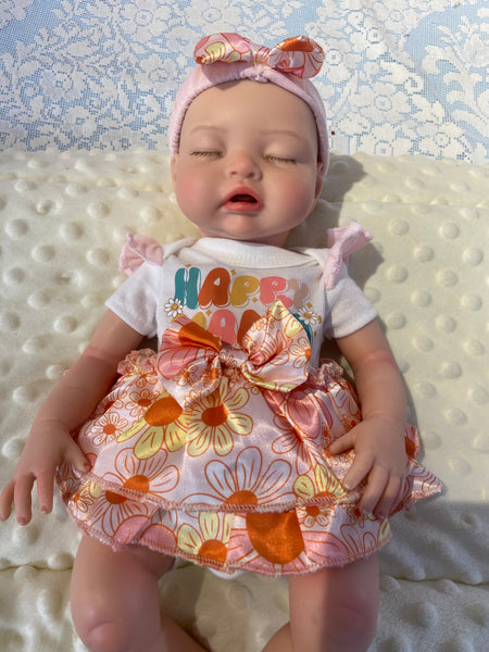 Happy Mama 3 pc Outfit for 16” dolls.  Val