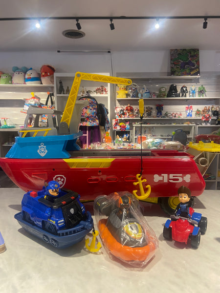 Sea Patroller w/3 vehicles and figures