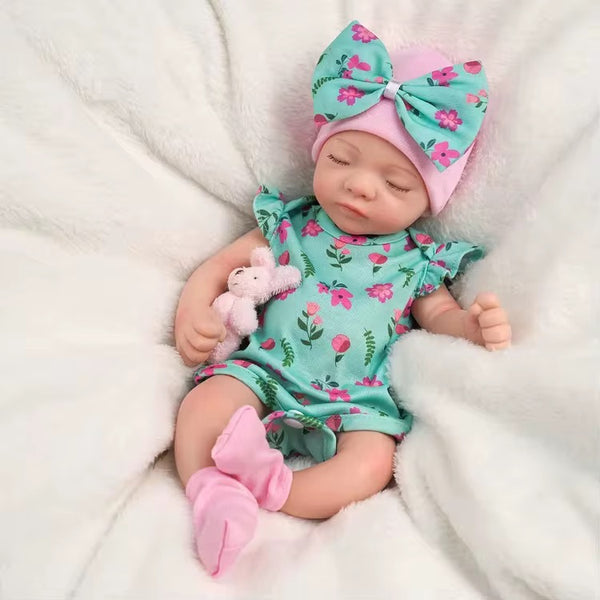 Silicone Baby Doll Reborn 16in