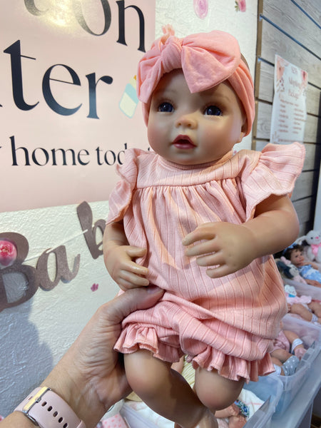 Reborn Baby 17” Vinyl/Cloth Piper