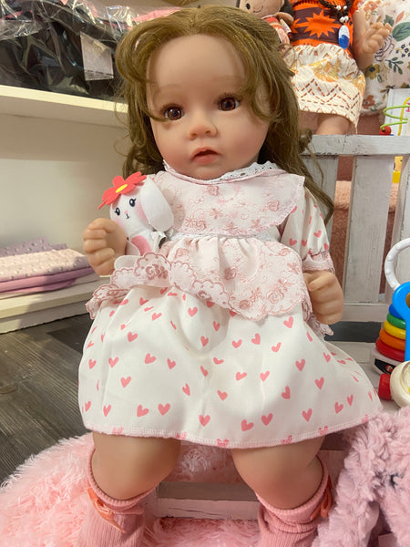 Reborn 20” Vinyl/Cloth Toddler Dezi
