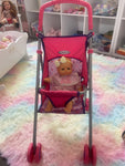 Stroller w/baby doll