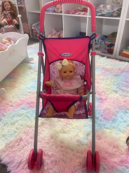 Stroller w/baby doll