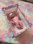 Pack n Play w/Baby Doll, new outfit