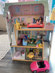 Kidkraft Wooden Barbie Dollhouse Set