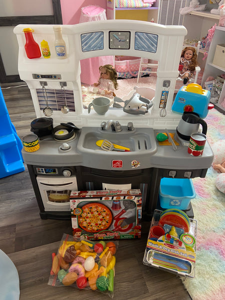 Step2 grey/white Kitchen Set