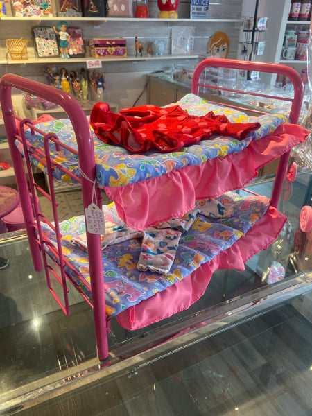 Metal Doll Bunkbed with 2 PJs