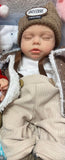 Lance 16in boy Full Silicone Painted Hair Preemie approx 4lbsarrives approx 6/10