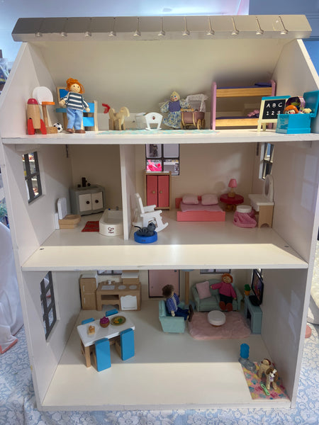 Pottery Barn Wooden Dollhouse