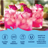 Sugar Free Dragonfruit Acai Flavor Infusion Syrup