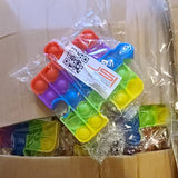 Rainbow Puzzle Pop It Fidget Kids Toys- Assorted