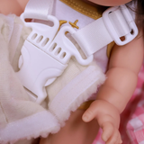 Reborn Doll Car Seat - Cherry gingham