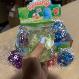 Sugar Squeeze Glitter Dinosaur squishy